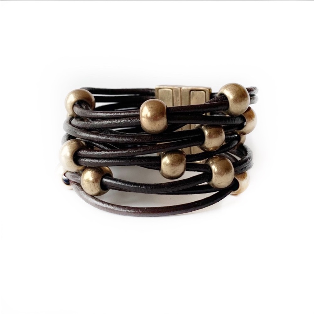 Multi-Strand Bracelet ||  Cord Cuff Statement